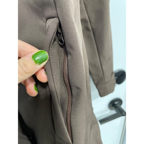 Mondetta Ladies' Long Softshell Jacket, Brown, XXL - Picture 5 of 5